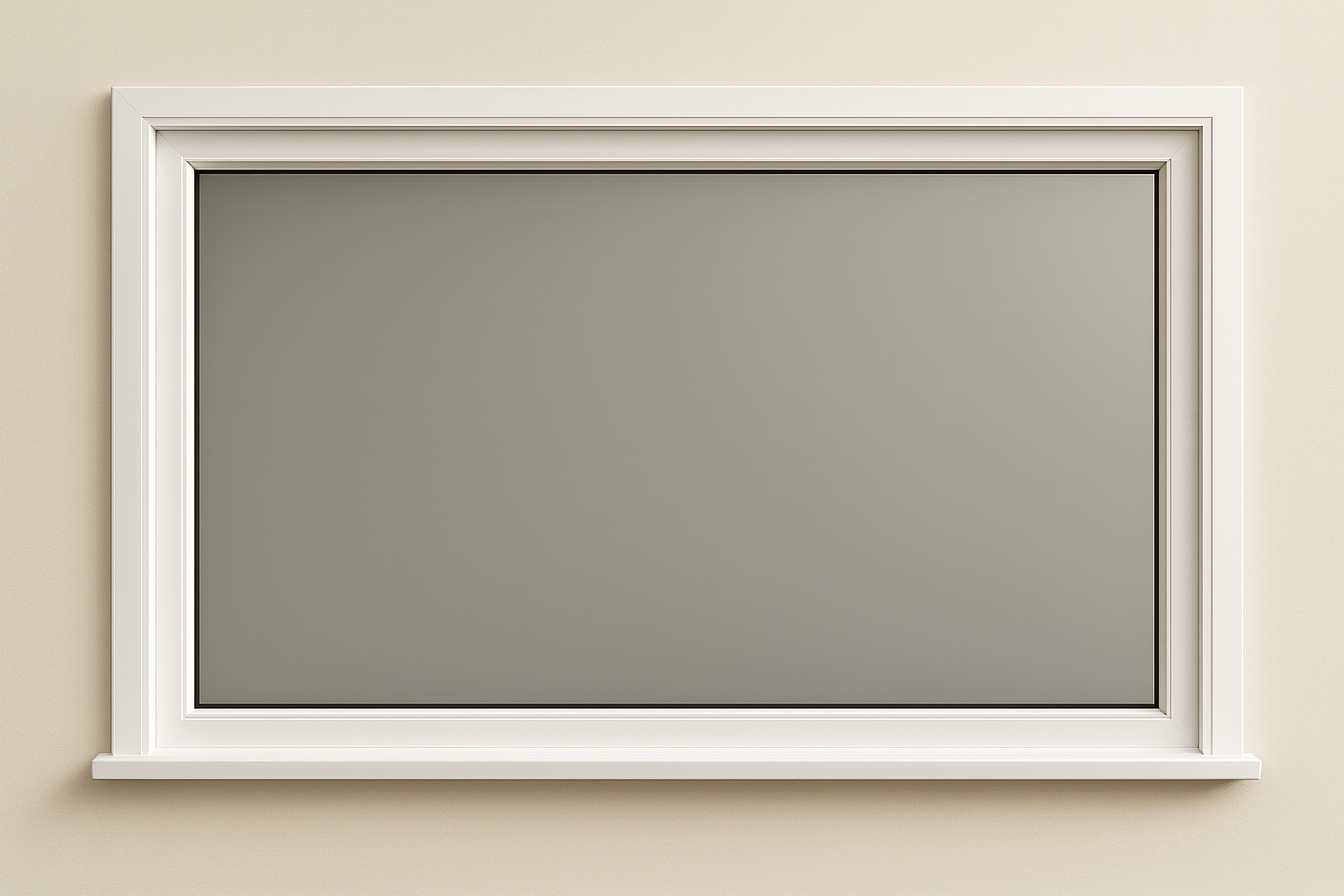 Astrapia uPVC fixed window with landscape view