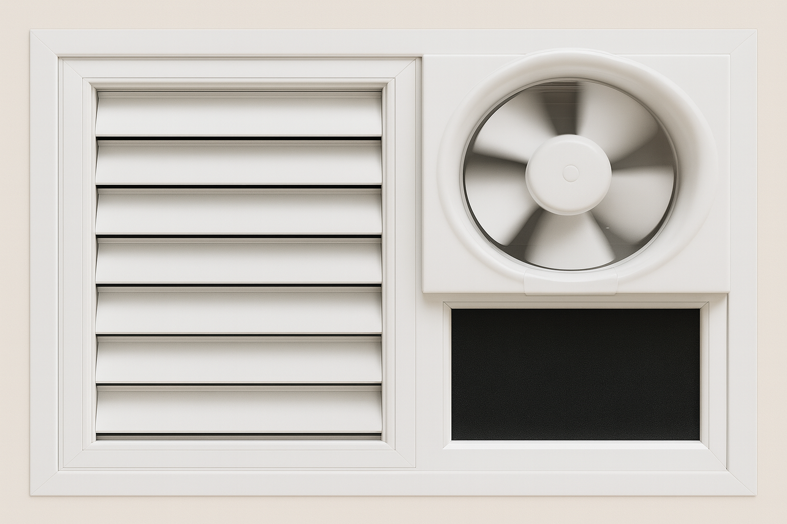 Astrapia uPVC ventilator