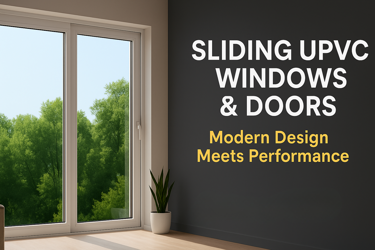 Sliding UPVC Windows & Doors: Modern Design Meets Performance ...