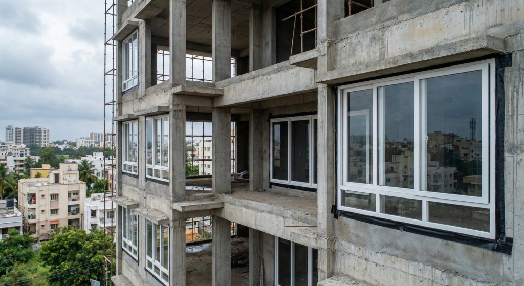 RCC Frame Compatibility Installing uPVC Windows in Bangalore Apartments (2026 Guide)