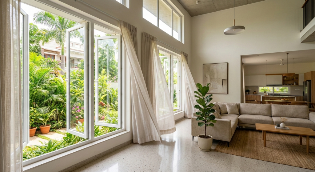 uPVC windows Bangalore ventilation